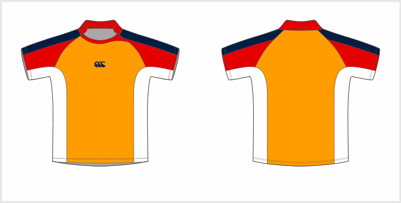 Rugby Jersey シンプル スタイル B design(simple style-B)