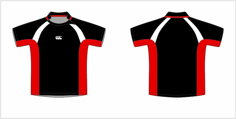 Rugby Jersey シンプル スタイル D design(simple style-D)