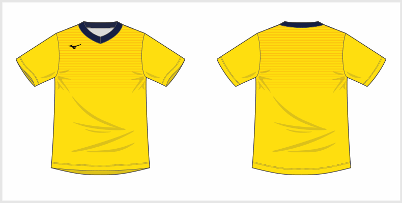 デザインプリント STANDARD バレーボール ゲームシャツ(V2JQ0040)