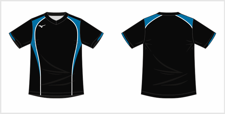 デザインプリント STANDARD バレーボール ゲームシャツ(V2JQ2010)